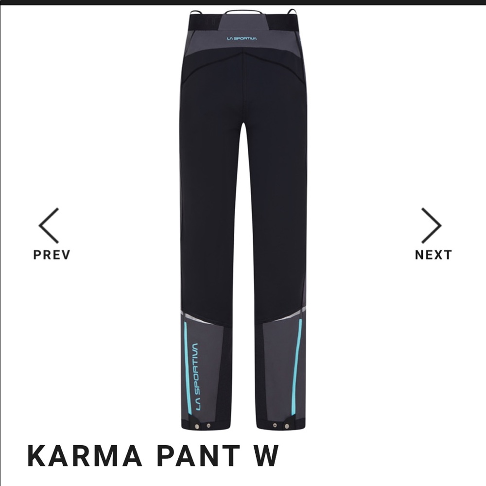 size small la sportiva karma pants